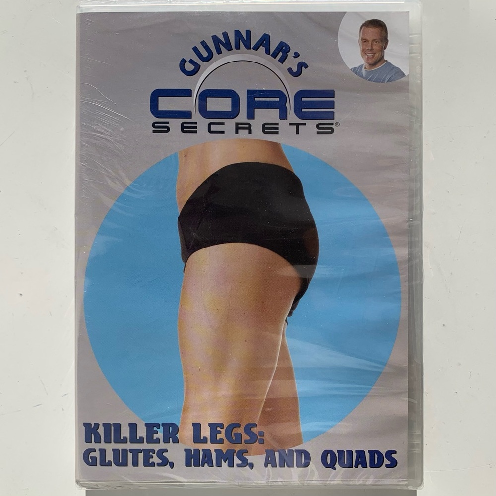 Gunnar's Core Secrets Killer Legs Glutes Hams and Quads DVD Fitness Workout